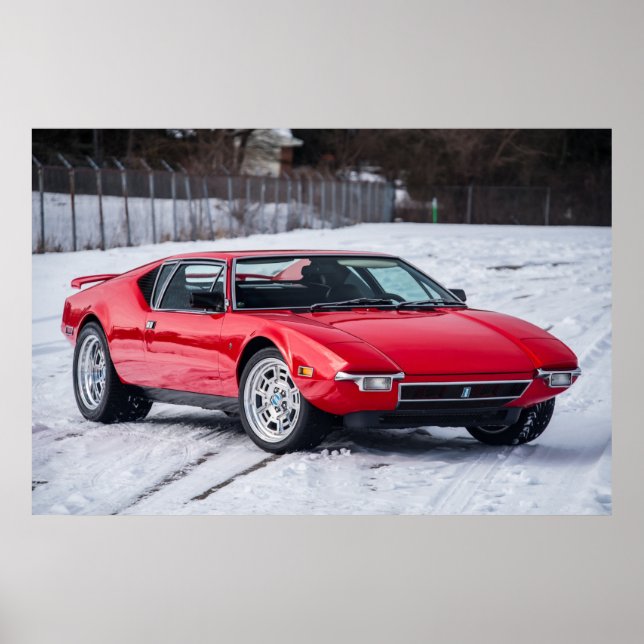 Póster Detomaso Pantera (Frente)
