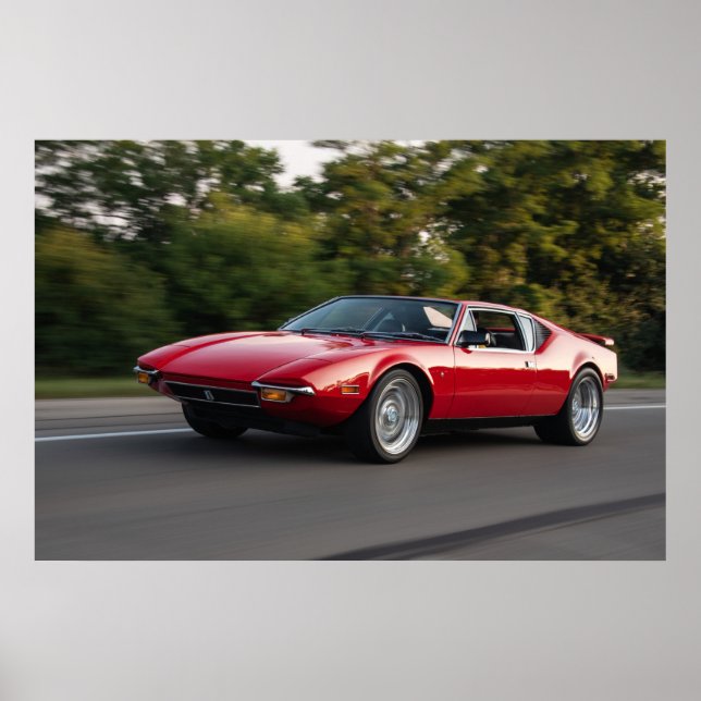 Póster Detomaso Pantera (Frente)