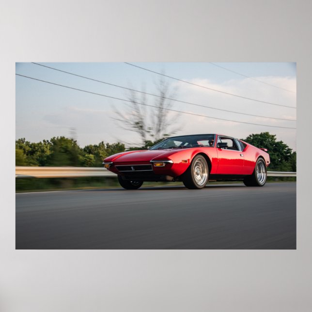 Póster Detomaso Pantera (Frente)