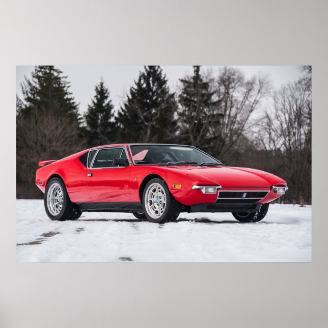 Póster Detomaso Pantera (Frente)