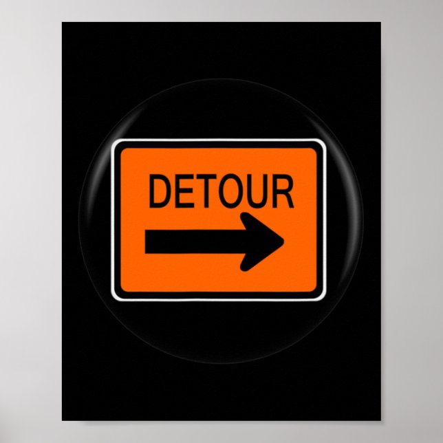 Póster Detour Go Around - Look Good Graphic (Frente)