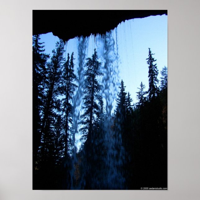 Póster Detrás de la cascada (Frente)