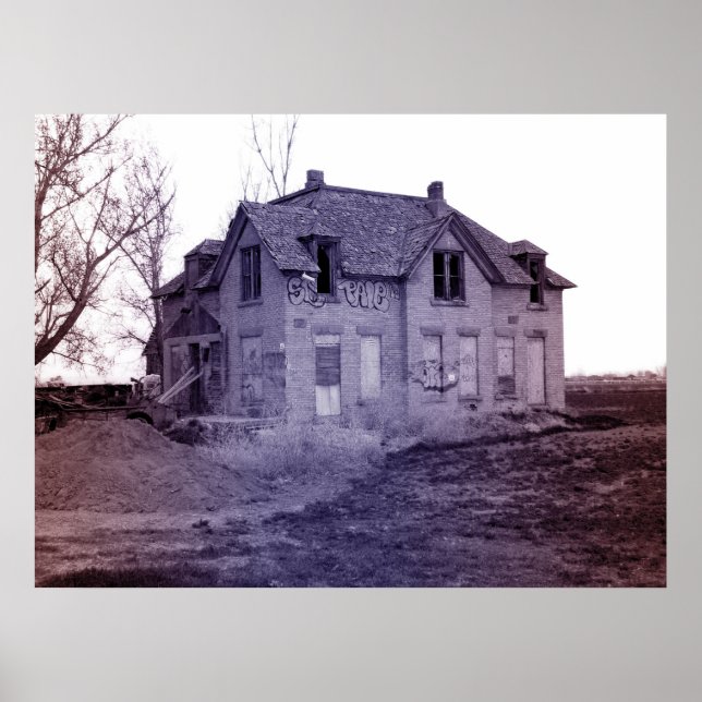 Póster Detrás de la izquierda (Frente)