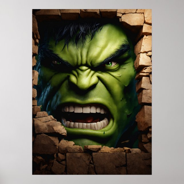 Póster Detrás de la pared: El monstruo dentro (Frente)