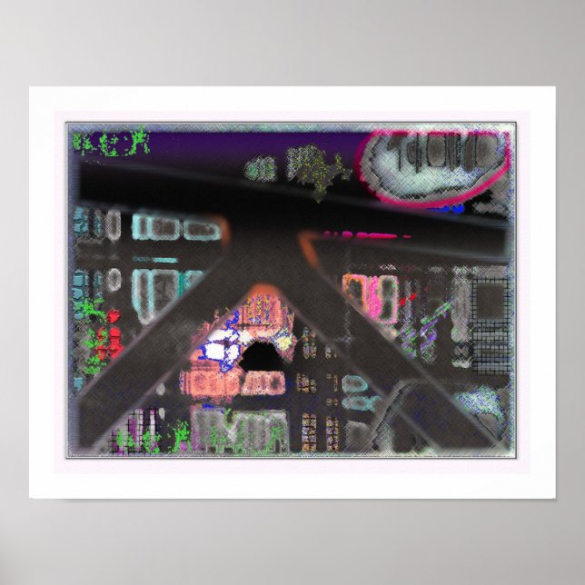 Póster Detrás de los Rótulos #1 (Frente)