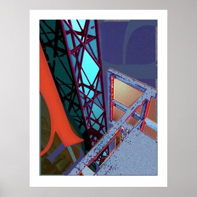 Póster Detrás de los Rótulos #2 (Frente)