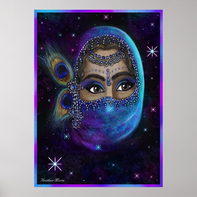 Póster Detrás del Poster del velo (Frente)