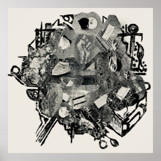 Póster Detritus pandémico