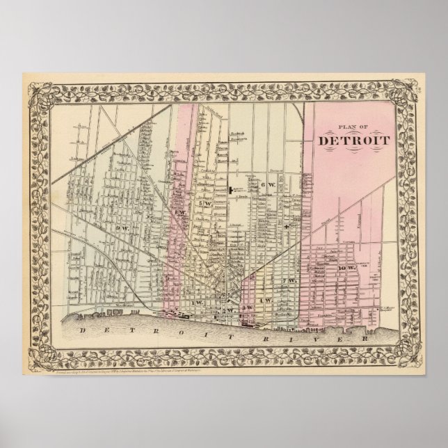 Póster Detroit (Frente)