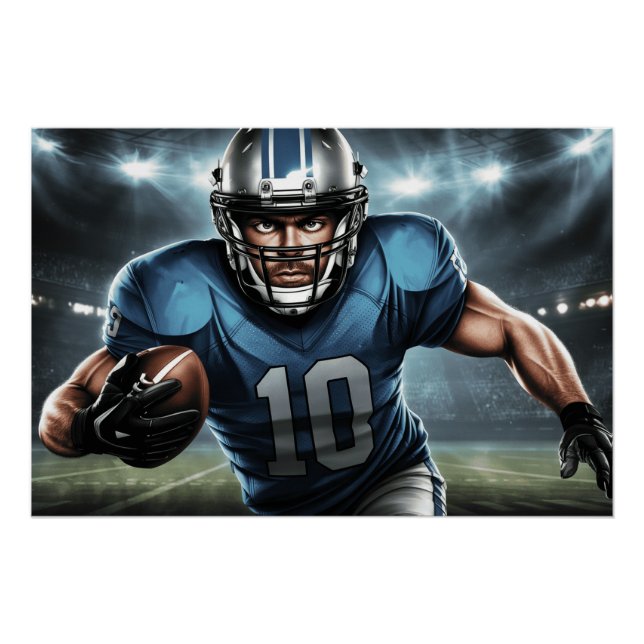 Póster Detroit Lions 2 (Anverso)