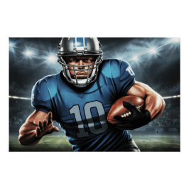 Póster Detroit Lions 3