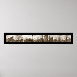 Póster Detroit MI Park Photo 1916