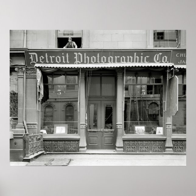 Póster Detroit Photographic Co., 1900 (Frente)