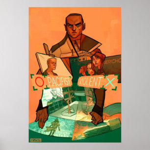 Póster DETROIT se convierte en un mercado humano