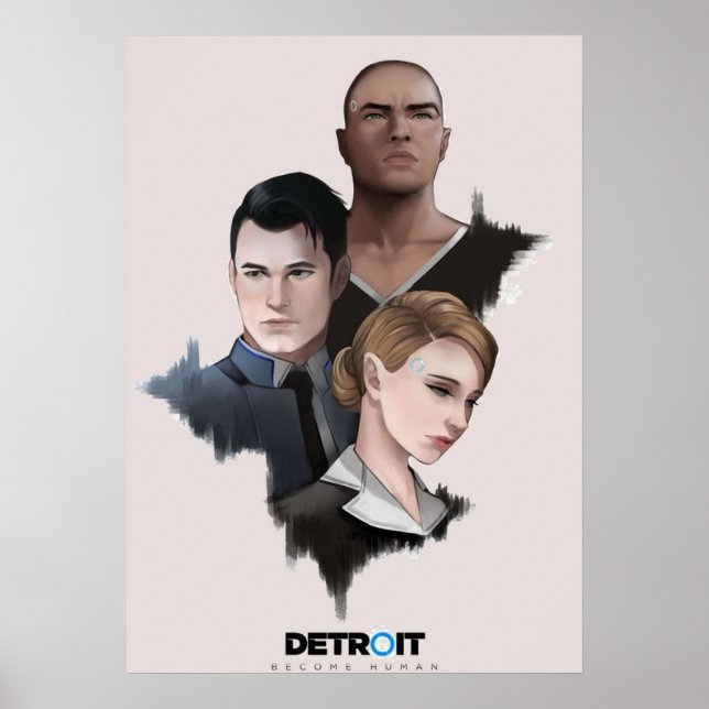 Póster Detroit se vuelve humano (Frente)