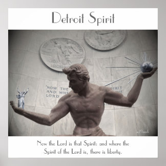 Póster Detroit Spirit (poster)