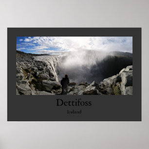 Póster Dettifoss (Islandia)