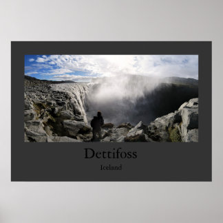 Póster Dettifoss (Islandia)