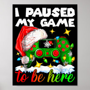 Póster Detuve Mi Juego Muñeca Cascanueces De Navidad Dive