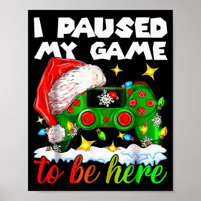 Póster Detuve Mi Juego Muñeca Cascanueces De Navidad Dive (Frente)