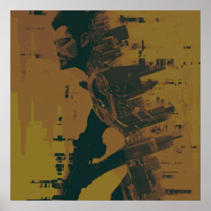 Póster Deus Ex Mankind Dividido v2