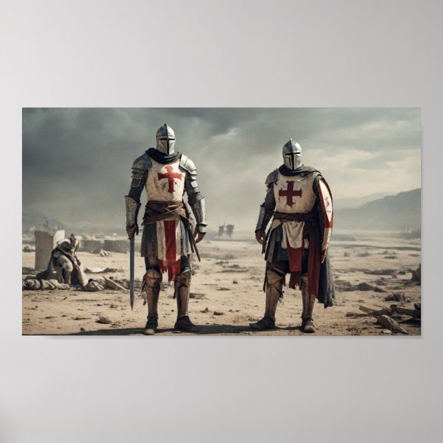 Póster ¡Deus vult! (Frente)