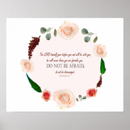 Póster Deuteronomio 31:8 El Señor Va Ante Ti