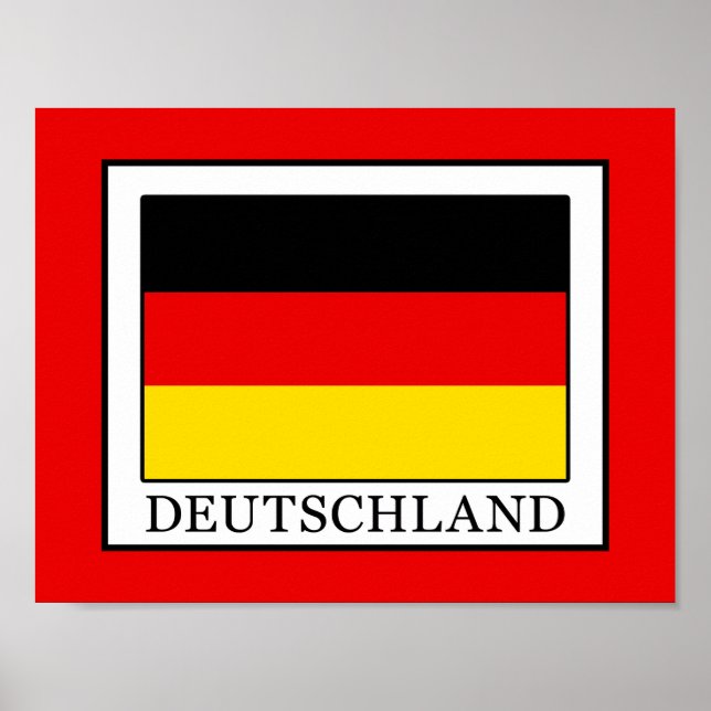 Póster Deutschland (Frente)