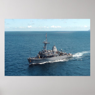 Póster Devastador USS (MCM 6)
