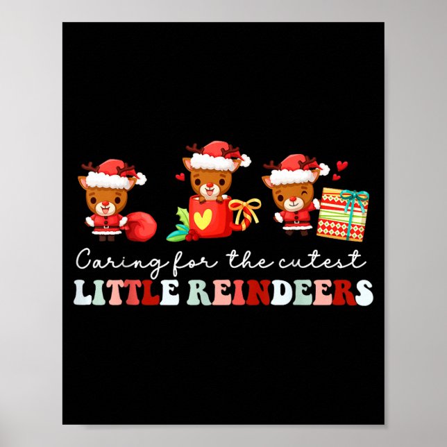 Póster Devdoxtee Caring For The Cutest Reindeers Mother B (Frente)