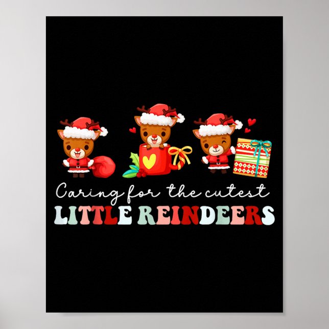 Póster Devdoxtee Caring For The Cutest Reindeers Mother B (Frente)