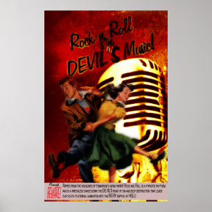 Póster Devils Music