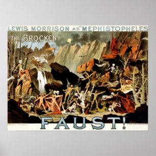 Póster Devils y Faust
