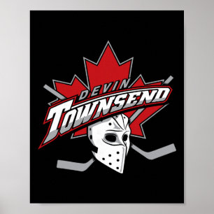Póster Devin Townsend - hockey'
