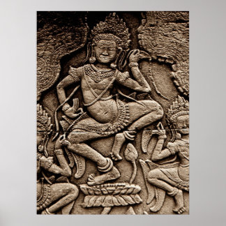 Póster Devine Angkor Wat Poster