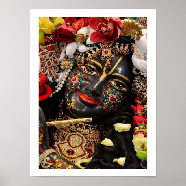 Póster Devoción a Radha Krishna (Frente)