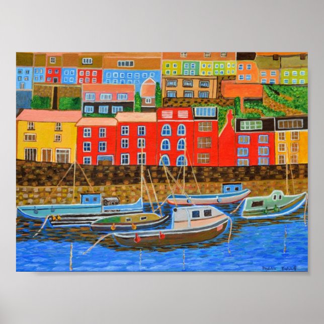 Póster Devon Brixham (Frente)