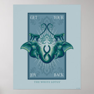 Póster Devuélvate tu alegría - El Lotus blanco