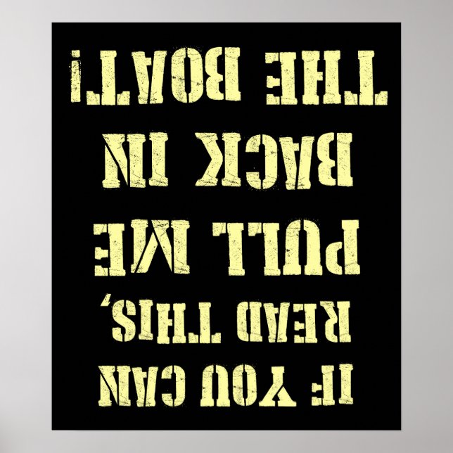 Póster Devuélveme el bote (Frente)