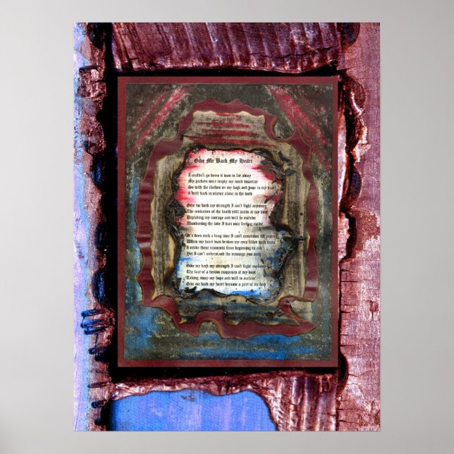 Póster Devuélveme Mi Corazón (Frente)