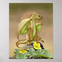 Póster Dew Dragon 11x14 (4x6 y superior)