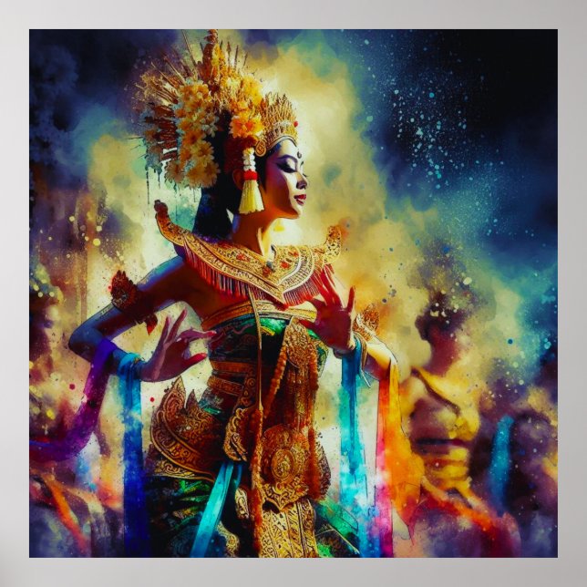 Póster Dewi Tari (Diosa de la danza) (Frente)