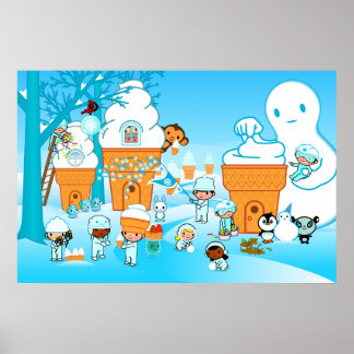 Póster Dewmuffins Art Print