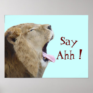Póster ¡Di Ahh! Poster