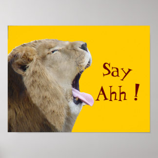 Póster ¡Di Ahh! Poster