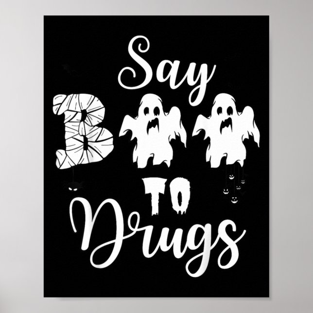 Póster Di 'Buu' a las Drogas Conciencia Divertida de la S (Frente)
