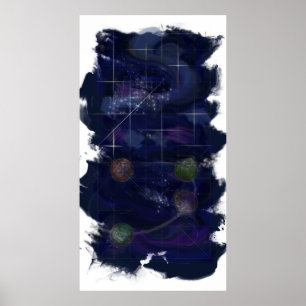 Póster Día 4 de la génesis: Estrellas 2014