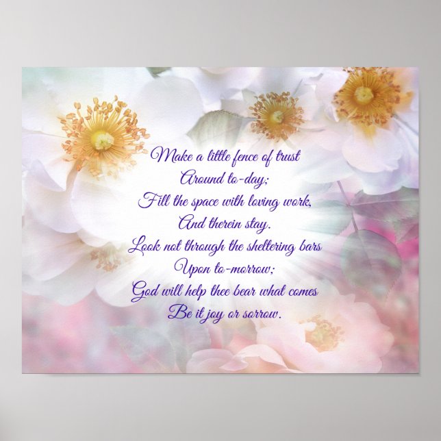 Póster Día a día de la ayuda de Dios (Frente)