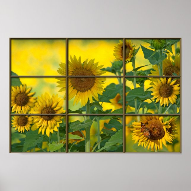 Póster Día brillante y brillante (Frente)