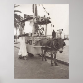 Póster Día caluroso en Cannes en 1935